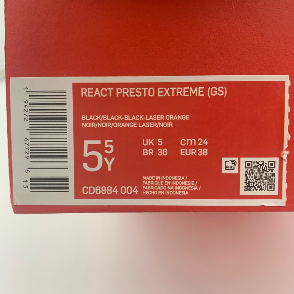 REACT PRESTO Extreme (GS) - Picture 10 of 11